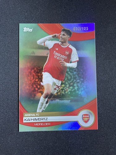 Kai Havertz 2023 Topps Arsenal Team Set /125