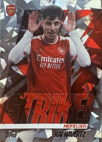 Kai Havertz 2023 Topps Arsenal Team Set Icy