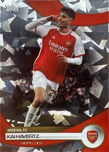 Kai Havertz 2023 Topps Arsenal Team Set Icy