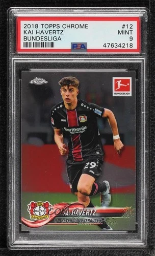 Kai Havertz 2018 Topps Chrome Bundesliga