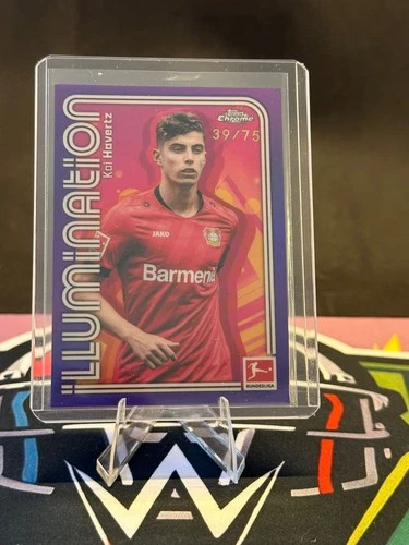 Kai Havertz 2025 Topps Chrome Bundesliga Purple /75