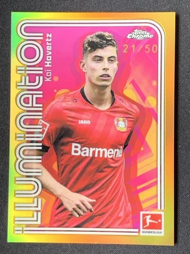 Kai Havertz 2026 Topps Chrome Gold Refractor /50