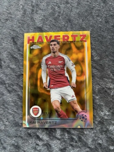 Kai Havertz 2024 Topps Chrome Gold /50