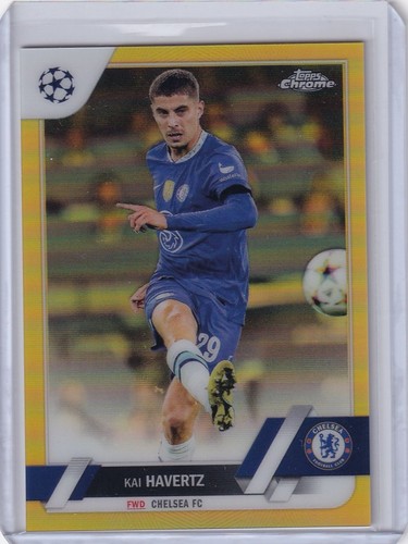 Kai Havertz 2022 Topps Chrome Gold Refractor /50