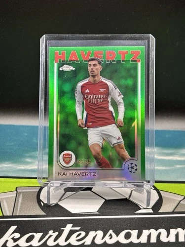 Kai Havertz 2025 Topps Chrome Green /99