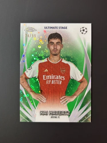 Kai Havertz 2024 Topps Chrome Green /99