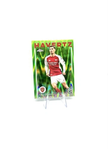 Kai Havertz 2025 Topps Chrome Green Lava /125