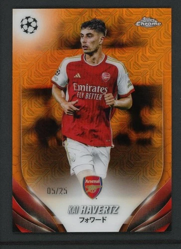 Kai Havertz 2024 Topps Chrome Orange /25
