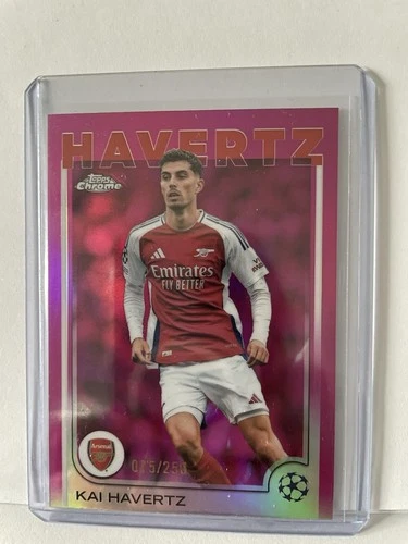 Kai Havertz 2024 Topps Chrome Pink /250