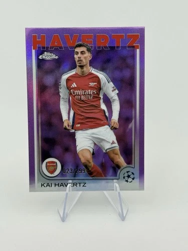 Kai Havertz 2024 Topps Chrome Purple /299