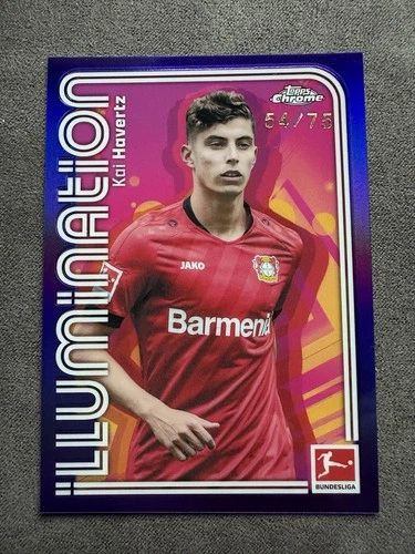 Kai Havertz 2025 Topps Chrome Purple /75