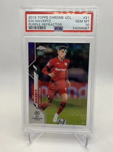 Kai Havertz 2019 Topps Chrome Purple Refractor /250