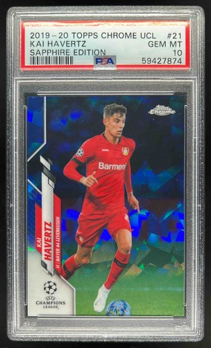 Kai Havertz 2019 Topps Chrome Sapphire