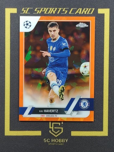 Kai Havertz 2023 Topps Chrome Sapphire Orange /50