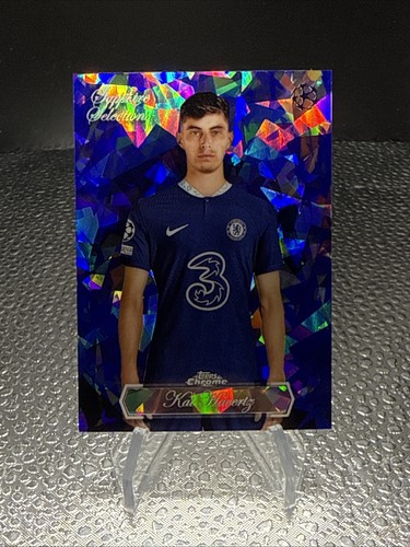 Kai Havertz 2023 Topps Chrome Sapphire UEFA Sapphire /SS-17