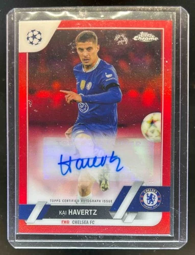 Kai Havertz 2022 Topps Chrome UEFA Red /5