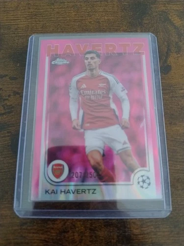 Kai Havertz 2025 Topps Cromo Pink Lava /250
