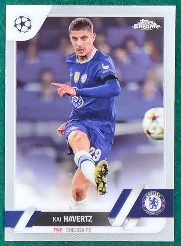 Kai Havertz 2022 Topps Cromo UEFA Clubes Competiciones