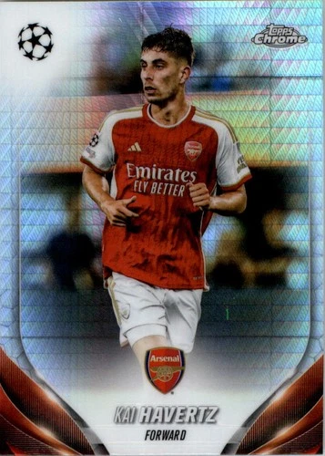 Kai Havertz 2023 Topps Cromo UEFA Clubes Competiciones Prisma Refractores