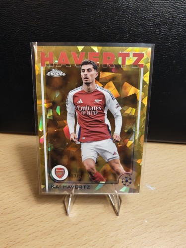 Kai Havertz 2024 Topps Cromo Zafiro UEFA Oro /50