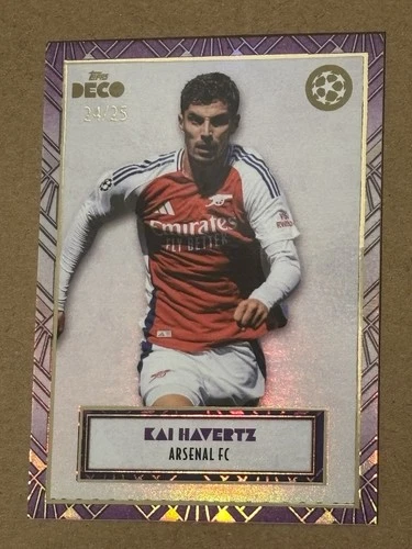 Kai Havertz 2024 Topps Deco Purple