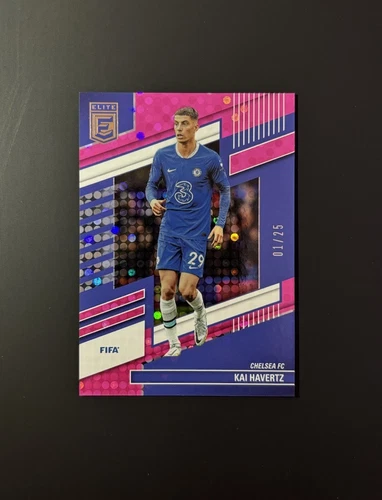 Kai Havertz 2023 Panini Donruss Elite FIFA Pink Disco /25