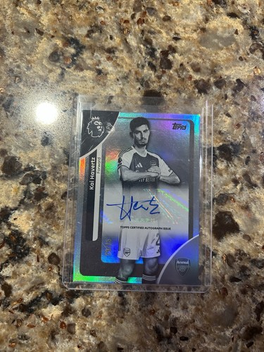 Kai Havertz 2025 Topps EPL Black and White /75