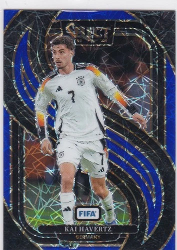 Kai Havertz 2024 Panini FIFA Select Blue Lazer Prizm