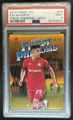 Kai Havertz 2019 Topps Finest Gold /50