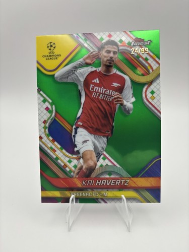 Kai Havertz 2024 Topps Finest Green /99