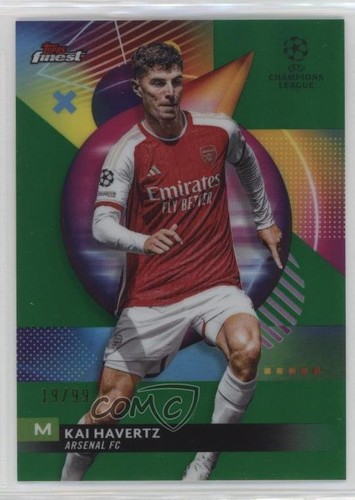 Kai Havertz 2023 Topps Finest Green Refractor /99