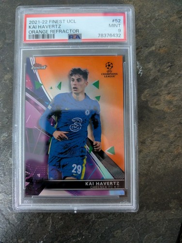 Kai Havertz 2021 Topps Finest Orange Refractor /25