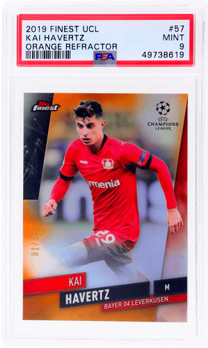 Kai Havertz 2019 Panini Finest Orange Refractor /25
