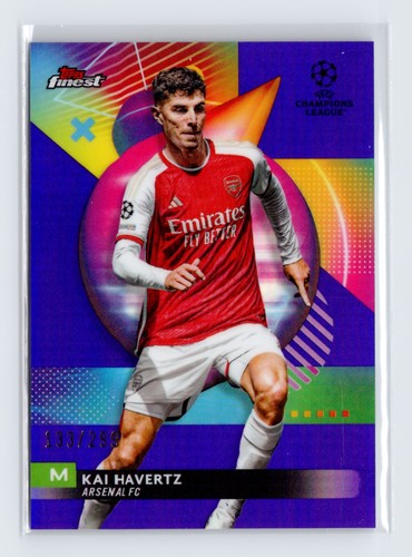 Kai Havertz 2024 Topps Finest Purple /199
