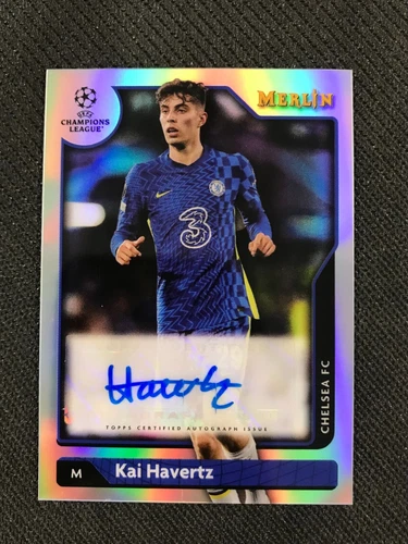 Kai Havertz 2021 Topps Merlin Chrome Argento Rifrattore
