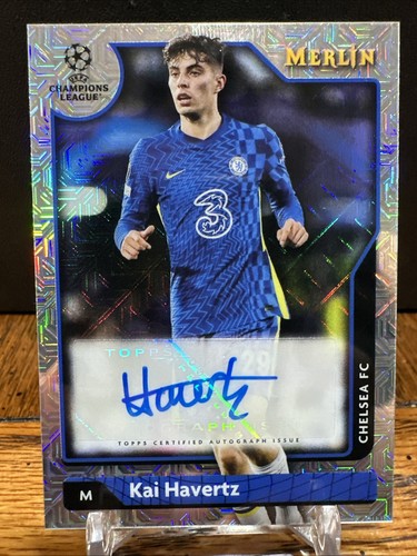 Kai Havertz 2021 Topps Merlin Chrome Refractor /99