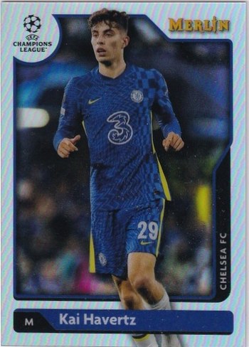 Kai Havertz 2021 Topps Merlin Chrome Silver Refractor