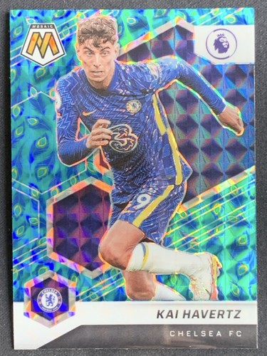 Kai Havertz 2022 Panini Mosaic Peacock Prizm