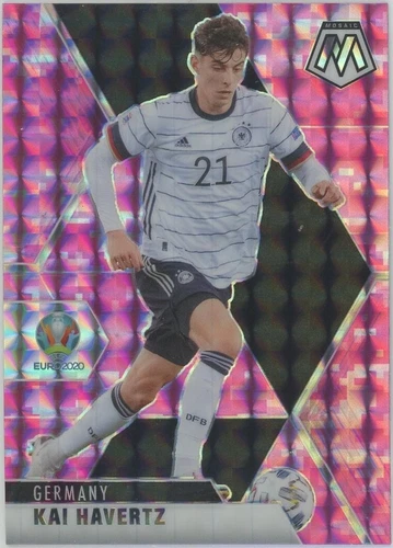 Kai Havertz 2020 Panini Mosaic Pink Camo Prizm