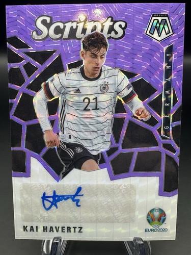 Kai Havertz 2021 Panini Mosaic Purple Mosaic Prizm /25