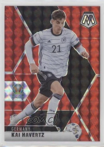 Kai Havertz 2021 Panini Mosaic Red Mosaic Prizm