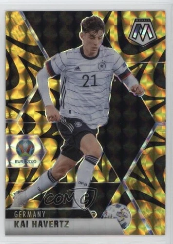 Kai Havertz 2021 Panini Mosaic UEFA Euro 2020 Gold Prizm