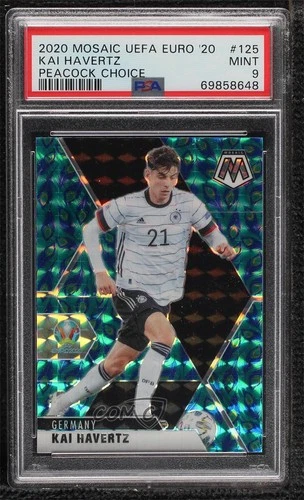 Kai Havertz 2021 Panini Mosaic UEFA Euro 2020 Peacock Prizm #125