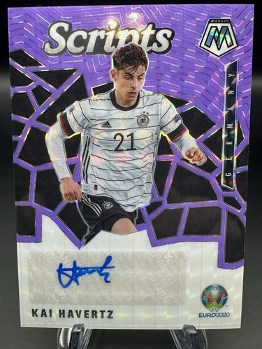 Kai Havertz 2021 Panini Mosaic UEFA Euro 2020 Viola Mosaico Prizm /25