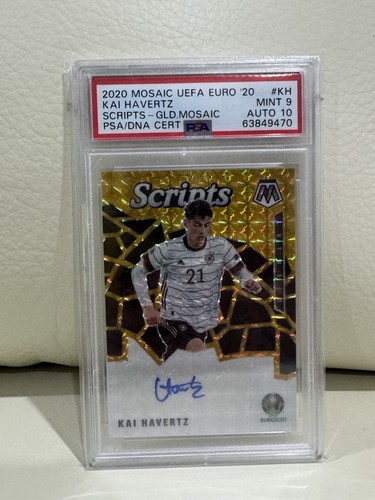 Kai Havertz 2020 Panini Mosaic UEFA Euro Gold /10