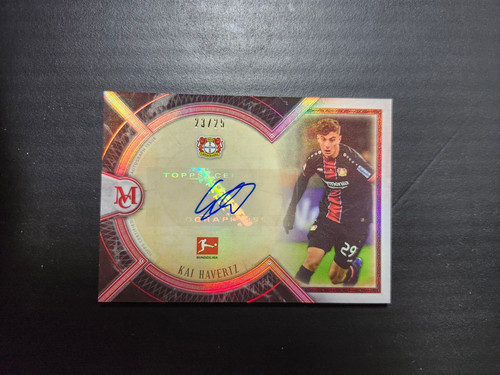 Kai Havertz 2018 Topps Museum Rosso /25
