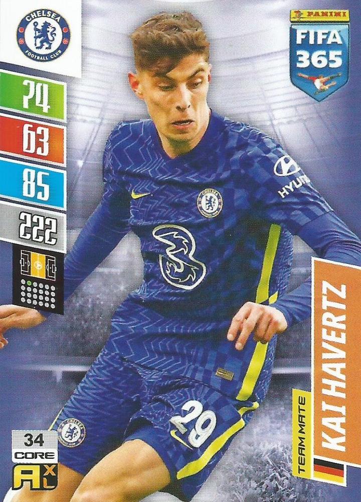 Kai Havertz 2022 Panini Adrenalyn XL FIFA 365