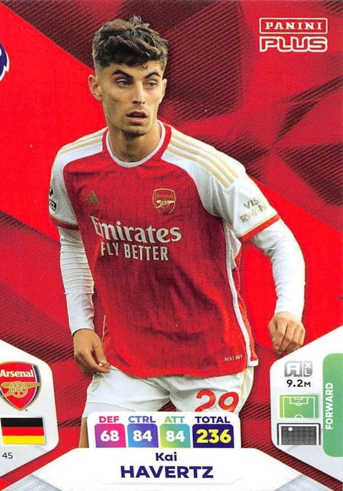 Kai Havertz 2024 Panini Adrenalyn XL Premier League Plus