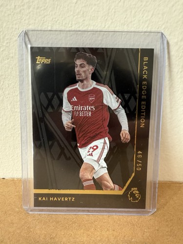 Kai Havertz 2026 Topps Premier League Black Edge Edition /50