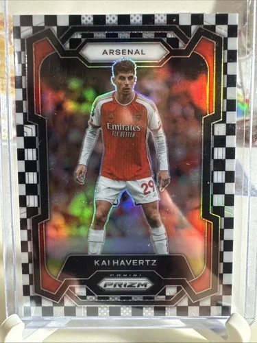 Kai Havertz 2023 Panini Prizm Premier League Black & White Checkerboard